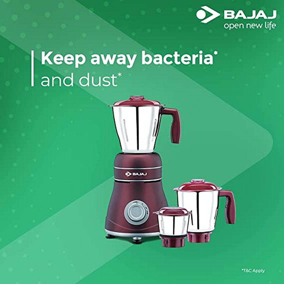 Bajaj Ivora 800W Mixer Grinder